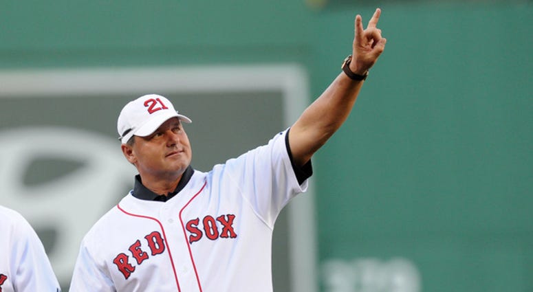 Roger Clemens at Fenway Park in 2013. Roger Clemens at Fenway Park in 2013.